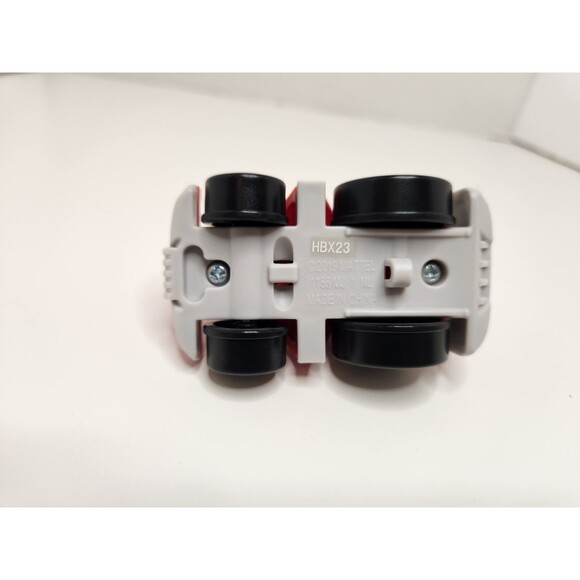 Fisher Price Little People Race Car Red Wheelies White Helmet - Picture 6 of 7